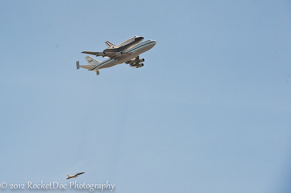 Endeavor and its companion.