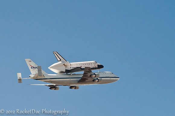 There she goes on her way to LAX.