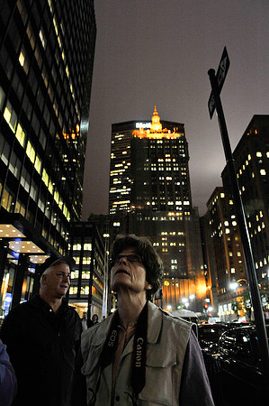 Bev in New York City.